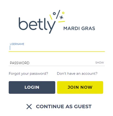 betly sign up